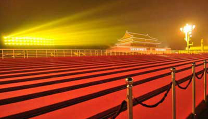 2009年國慶60周年天安門慶典晚會北京長安街