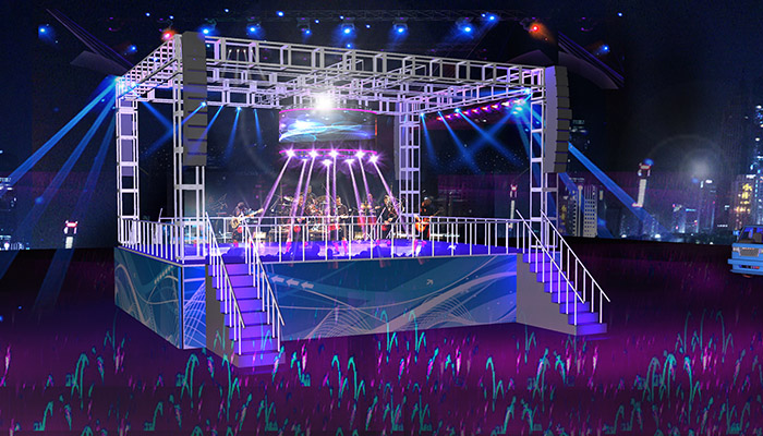 音樂會四面舞臺