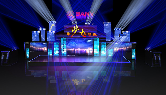 為夢想領(lǐng)跑舞臺效果圖