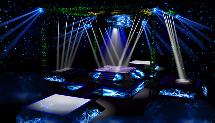 東莞四面舞臺(tái)效果圖